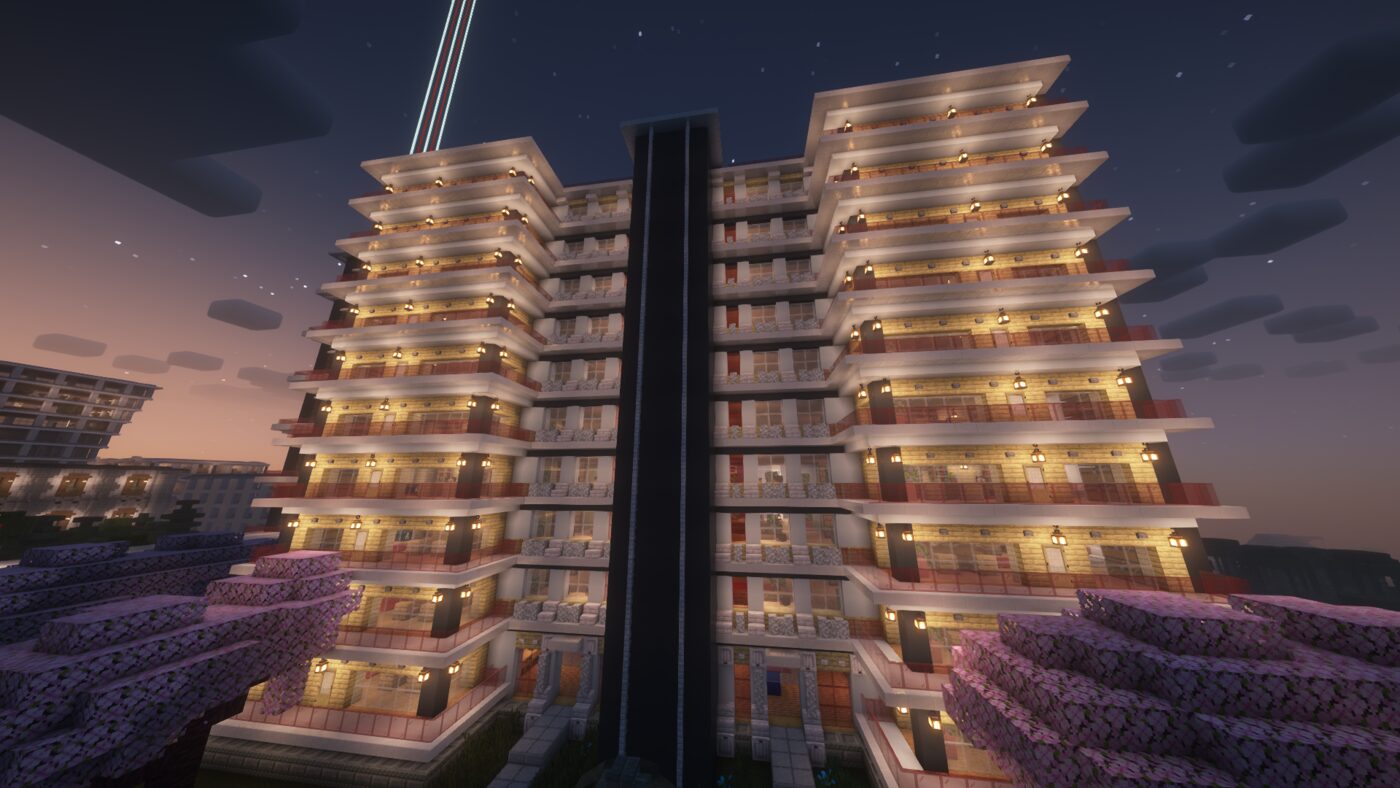Hasty Apartments lounge interior